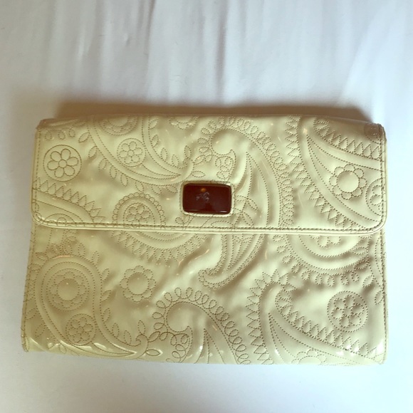 Vintage Kate Space Patent Leather Clutch - Picture 1 of 5